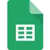 Google Sheets Menu Icon